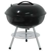 Houtskool Grill Zwart 36,5 X 36,5 X 40 Cm