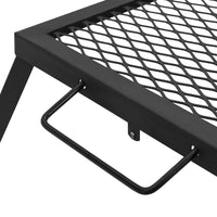 Opvouwbare Camping Grill Zwart 31,5 X 26,5 X 4 Cm