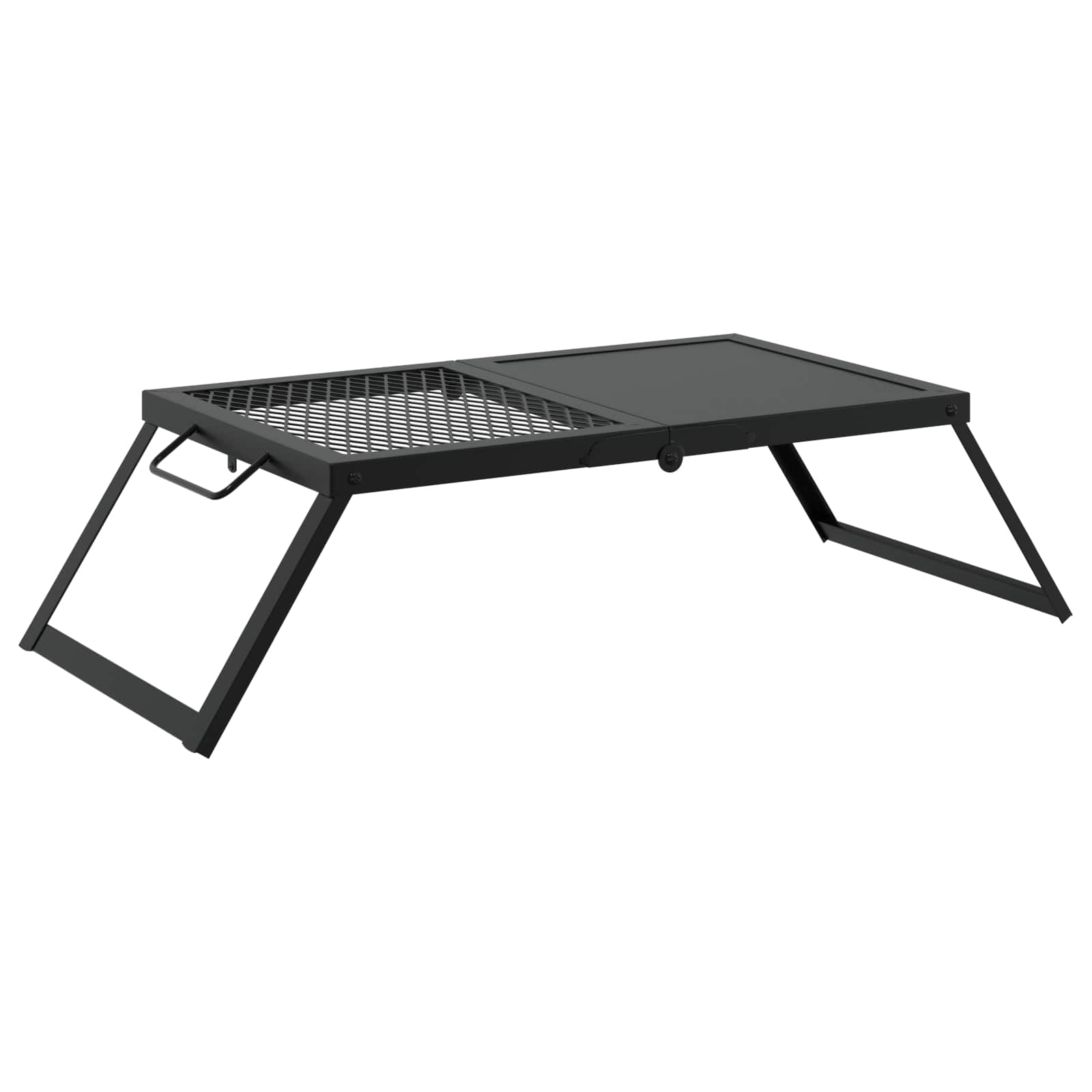 Opvouwbare Camping Grill Zwart 31,5 X 26,5 X 4 Cm