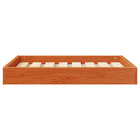Hondenbed 72 X 54 X 9 Cm Massief Vurenhout