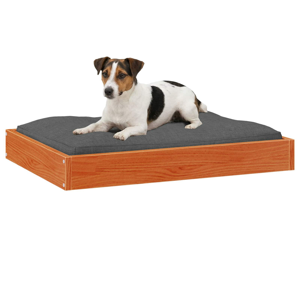 Hondenbed 72 X 54 X 9 Cm Massief Vurenhout