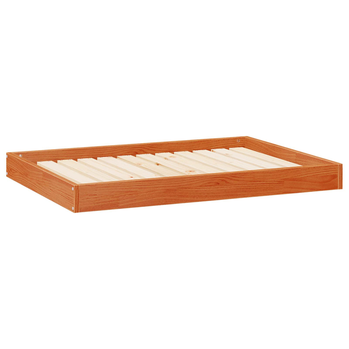 Hondenbed 101,5 X 74 X 9 Cm Massief Vurenhout