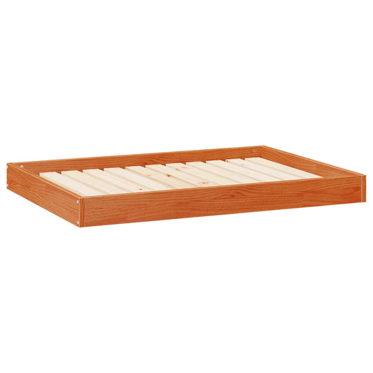 Hondenbed 101,5 X 74 X 9 Cm Massief Vurenhout