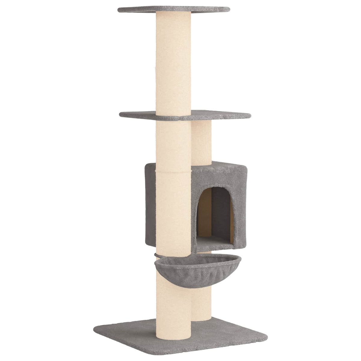 Kattenboom Met Sisal Krabpalen 137 Cm
