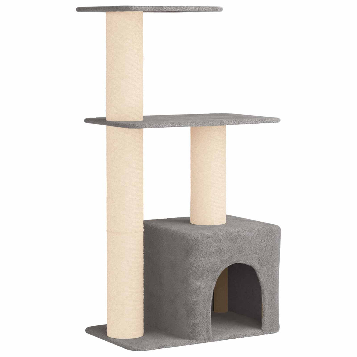 Kattenboom Met Sisal Krabpalen 133 Cm