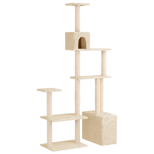 Kattenboom Met Sisal Krabpalen 177,5 Cm