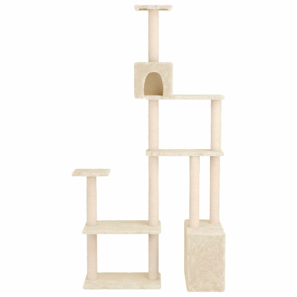 Kattenboom Met Sisal Krabpalen 177,5 Cm