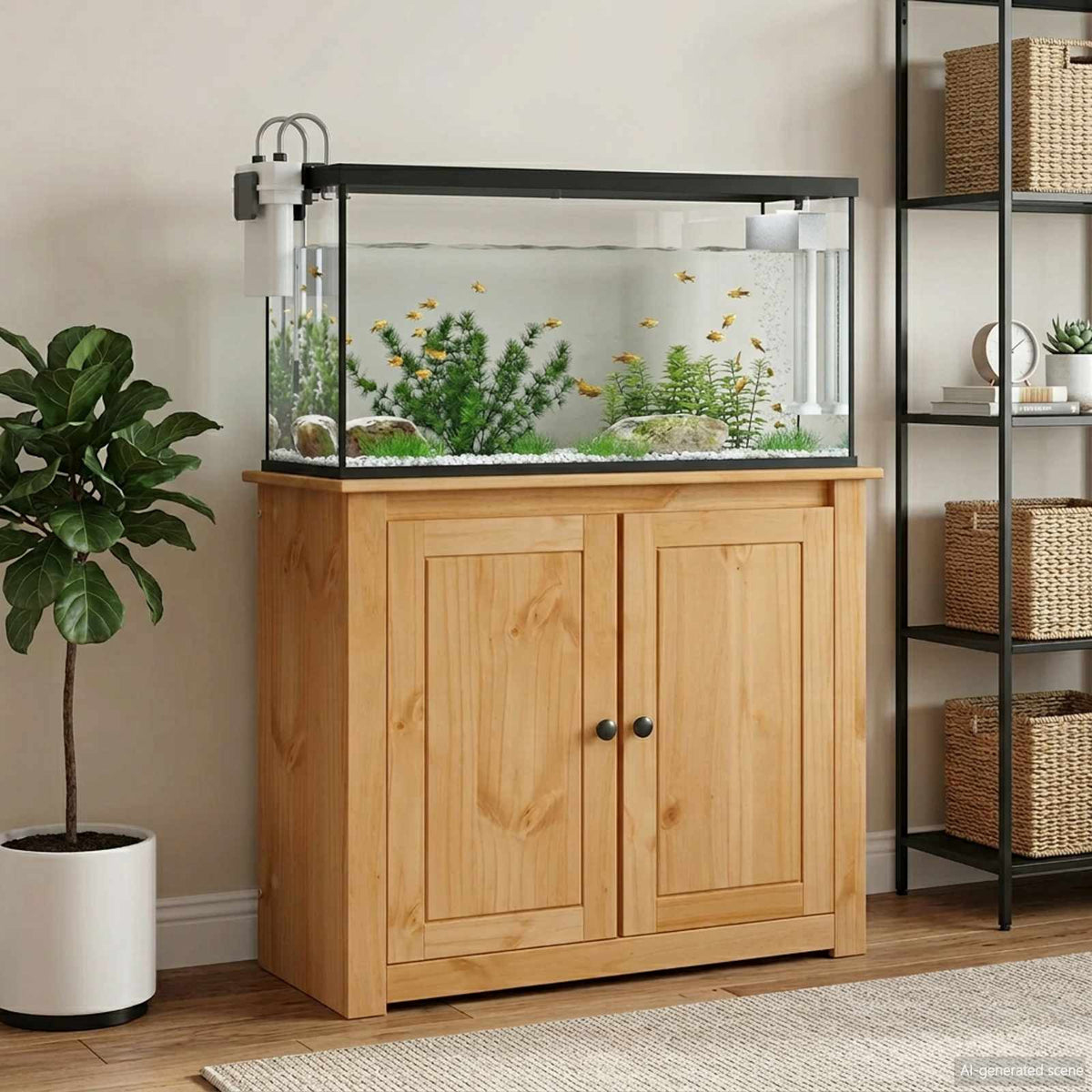 Aquarium Stand Panama 81 X 36 X 73 Cm 250 Kg