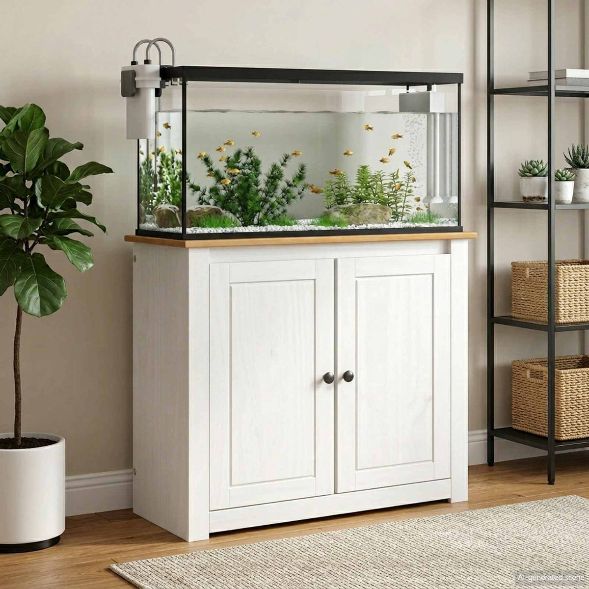 Aquarium Stand Panama 81 X 36 X 73 Cm 250 Kg