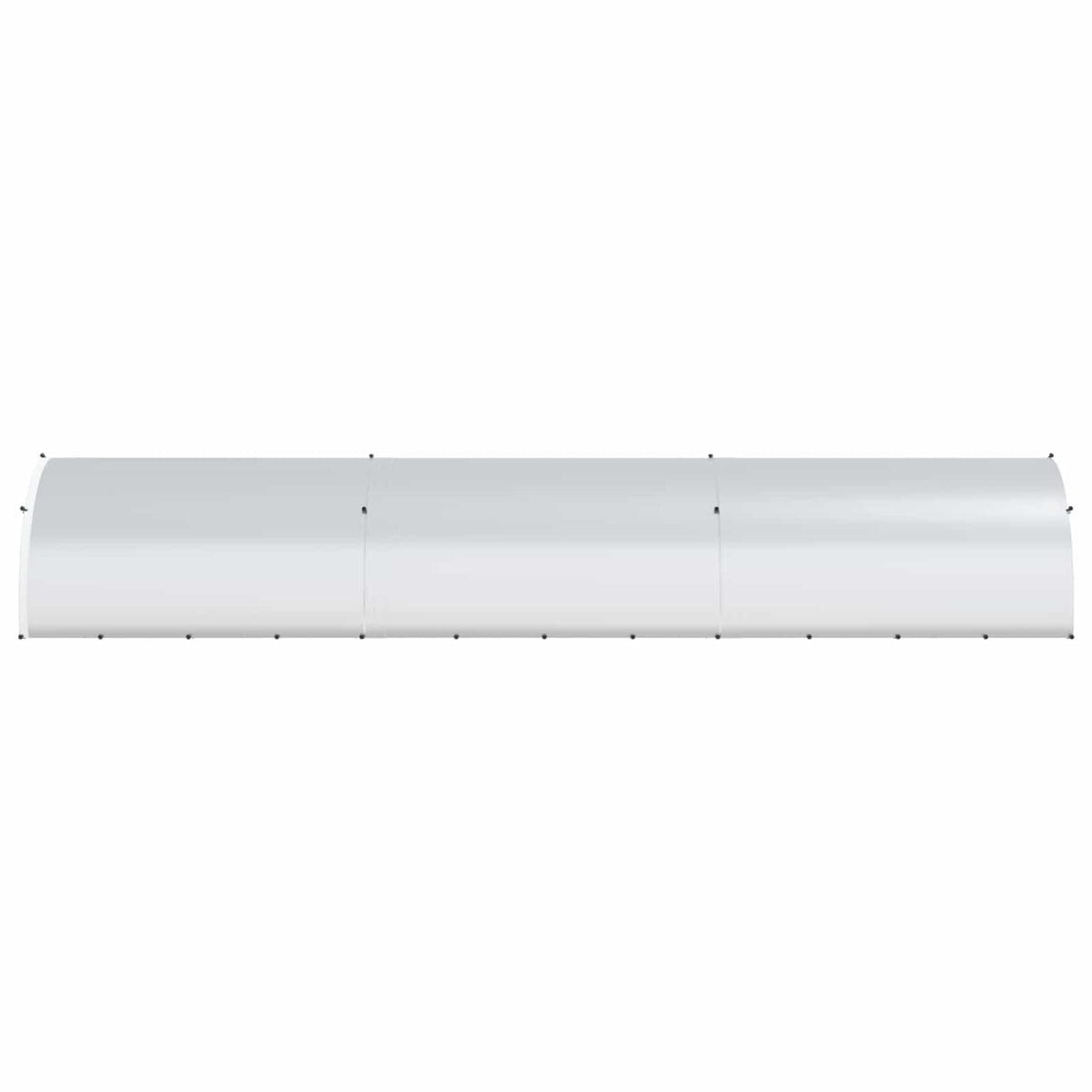 Kippenhok Zilver 600 X 150 X 100 Cm Gegalvaniseerd Staal