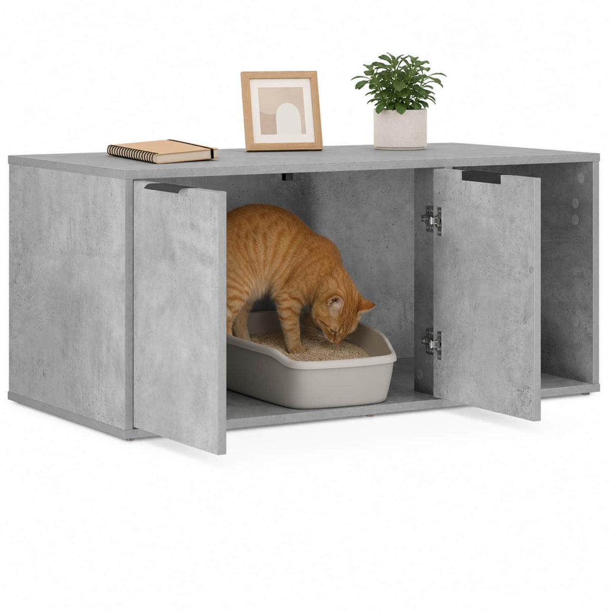 Kattenkrat Meubel Bewerkt Hout