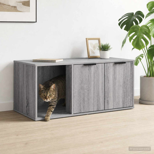 Kattenkrat Meubel Bewerkt Hout