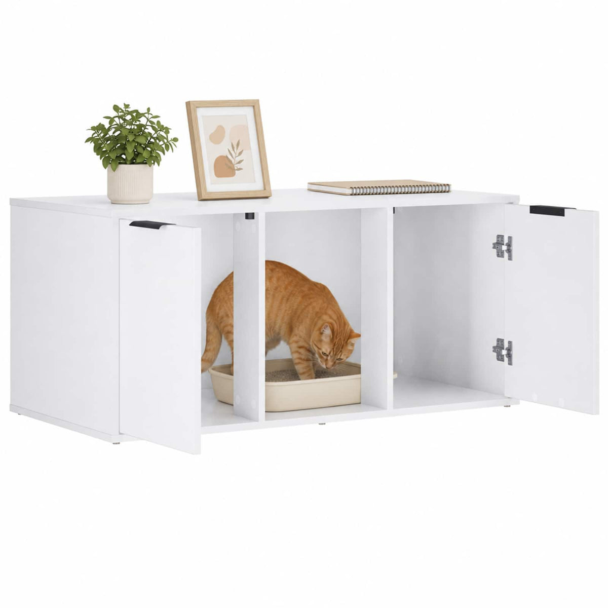 Kattenkrat Meubel Bewerkt Hout