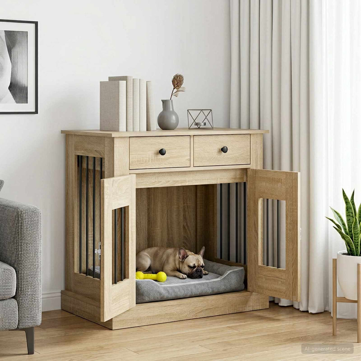 Hond Bench Meubel 80 X 47,5 X 80 Cm