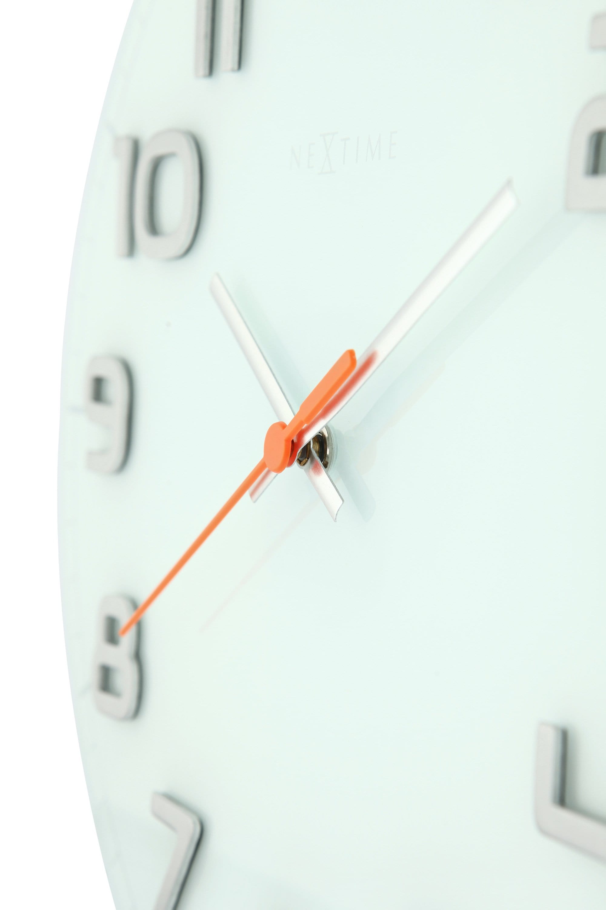 Wall clock - 30 x 3.5 cm - Glass - 'Classy Round'