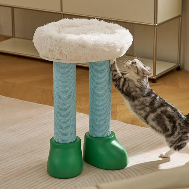 Bootsy Katten krabpaal met kattenmand