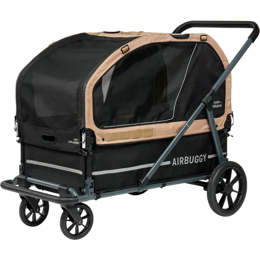 AirBuggy AIR CRUISER Seed Beige – Hondenwagen voor Zware Honden en XXL Rassen