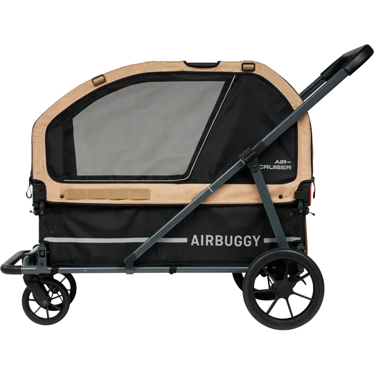 AirBuggy AIR CRUISER Seed Beige – Hondenwagen voor Zware Honden en XXL Rassen