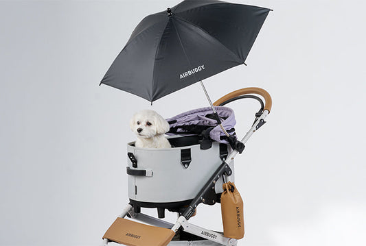 AIRBUGGY regenparaplu voor hondenbuggy – Zon- en regenbescherming voor jouw hond