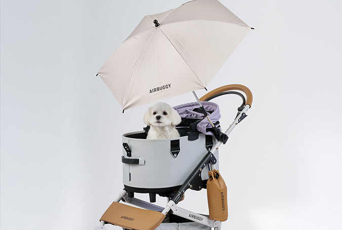 AIRBUGGY regenparaplu voor hondenbuggy – Zon- en regenbescherming voor jouw hond