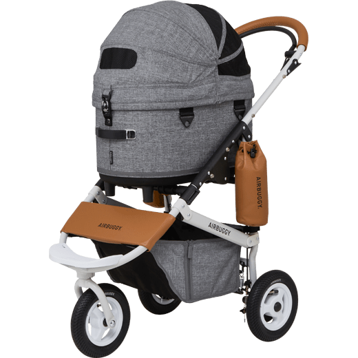AirBuggy DOME 3 Large Earth Grey - Luxe hondenbuggy