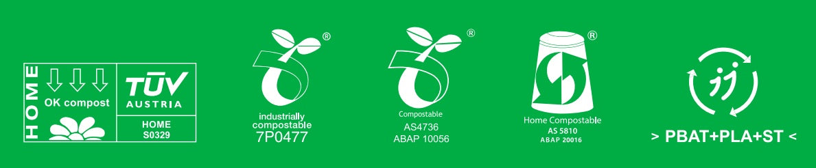 Eco vriendelijke poepzakjes – Extra groot 100% biologisch afbreekbaar