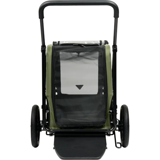 Grote honden buggy AIRBUGGY Carriage Set Moss Green – Luxe Hondenbuggy