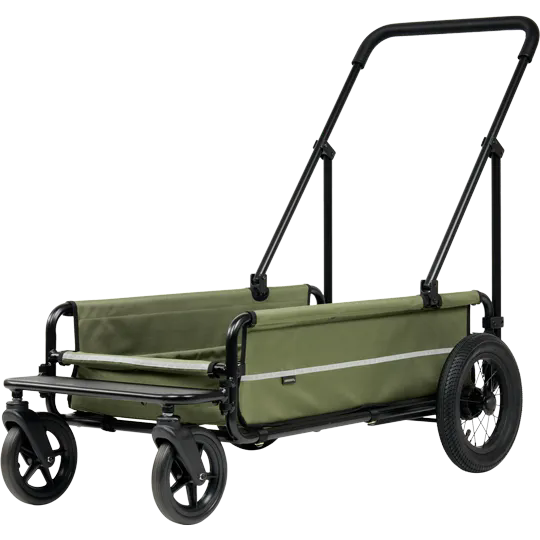 Grote honden buggy AIRBUGGY Carriage Set Moss Green – Luxe Hondenbuggy
