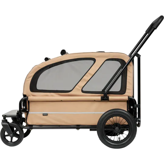 AirBuggy Hondenwagen tot 55 kg – Carriage Set Seed Beige