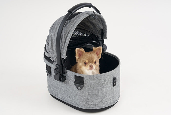 Small Cot voor hond | AirBuggy DOME 3 SMALL COT - EARTH BLACK