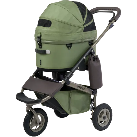 AirBuggy Dome 3 Premier Set Large Moss Green Hondenbuggy