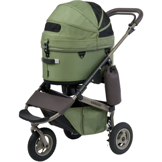 AirBuggy Dome 3 Premier Set Large Moss Green Hondenbuggy