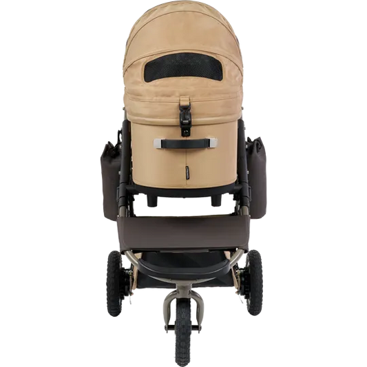 AirBuggy Dome 3 Premier Set Regular Seed Beige Luxe hondenbuggy