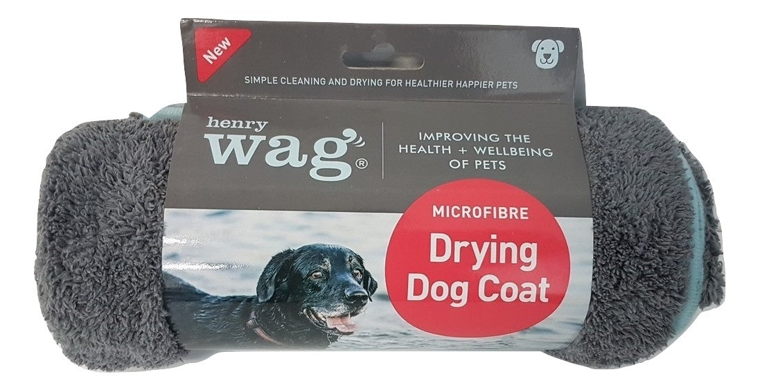 Henry Wag honden badjas - droogjas voor honden - Maat M