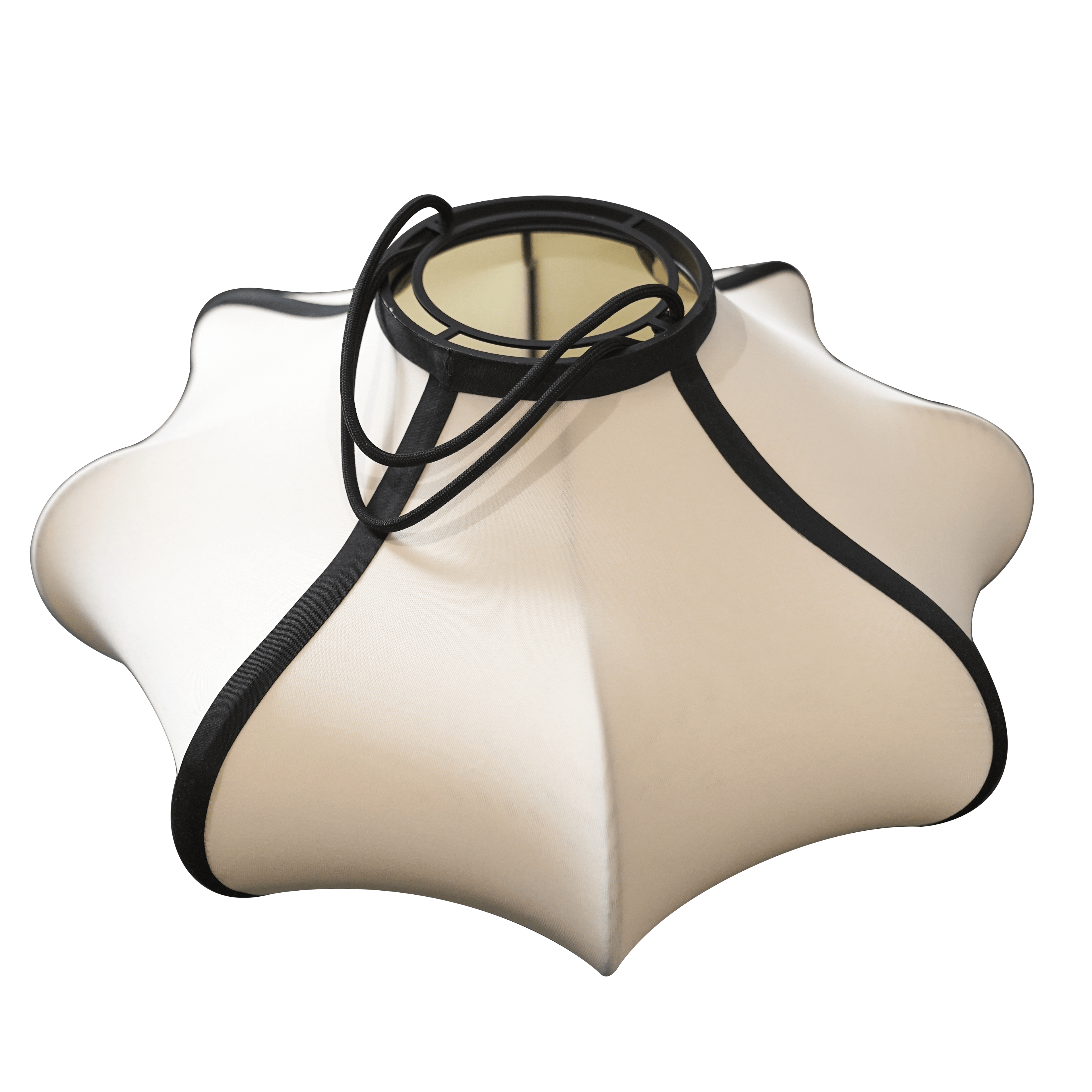 Lamp Shade 40cm-Lantern-Elastic Fabric-"Lumi"