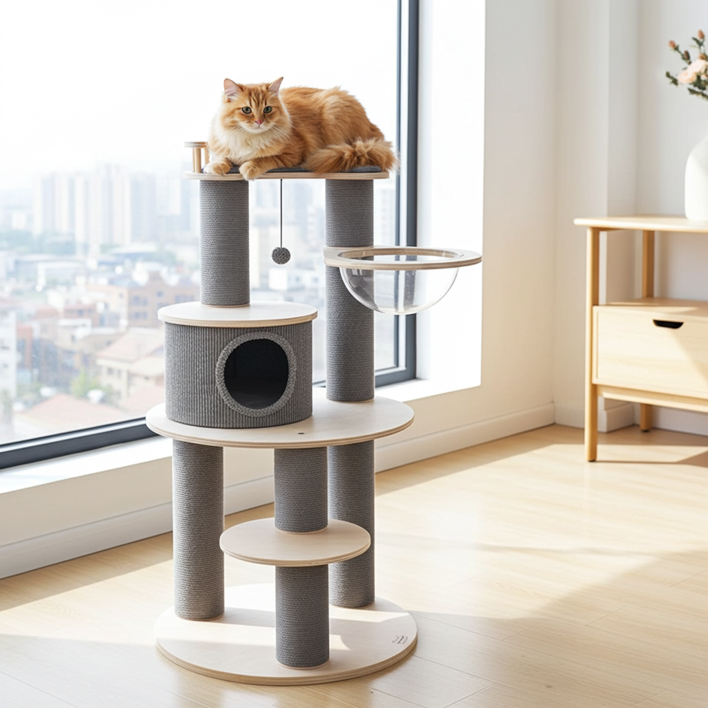 LUXE Krabpaal - Kattenboom - Katten krabmeubel