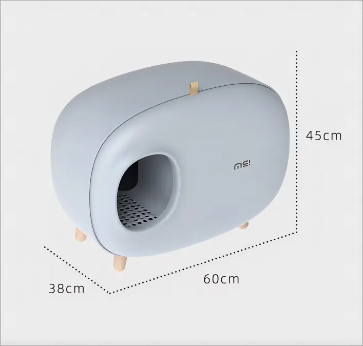 Design Kattenbak - inclusief schepje - lekvrij en geurvrij