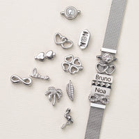 Mesh bracelet silver