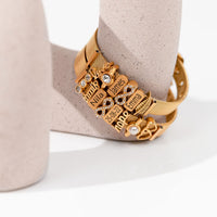 Mesh bracelet gold
