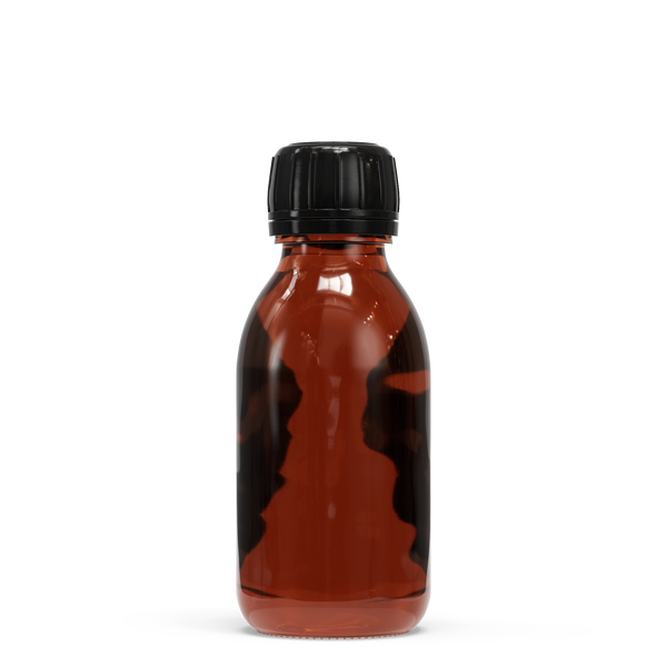 Glazen fles - Bruin (incl. varierende doppen)