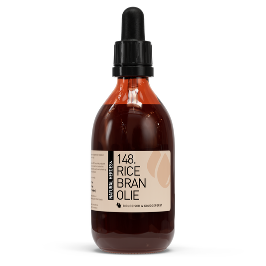 Rice Bran Olie (Biologisch & Koudgeperst)