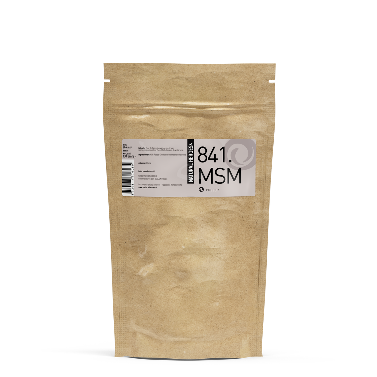 MSM Poeder (Methylsulfonylmethaan)