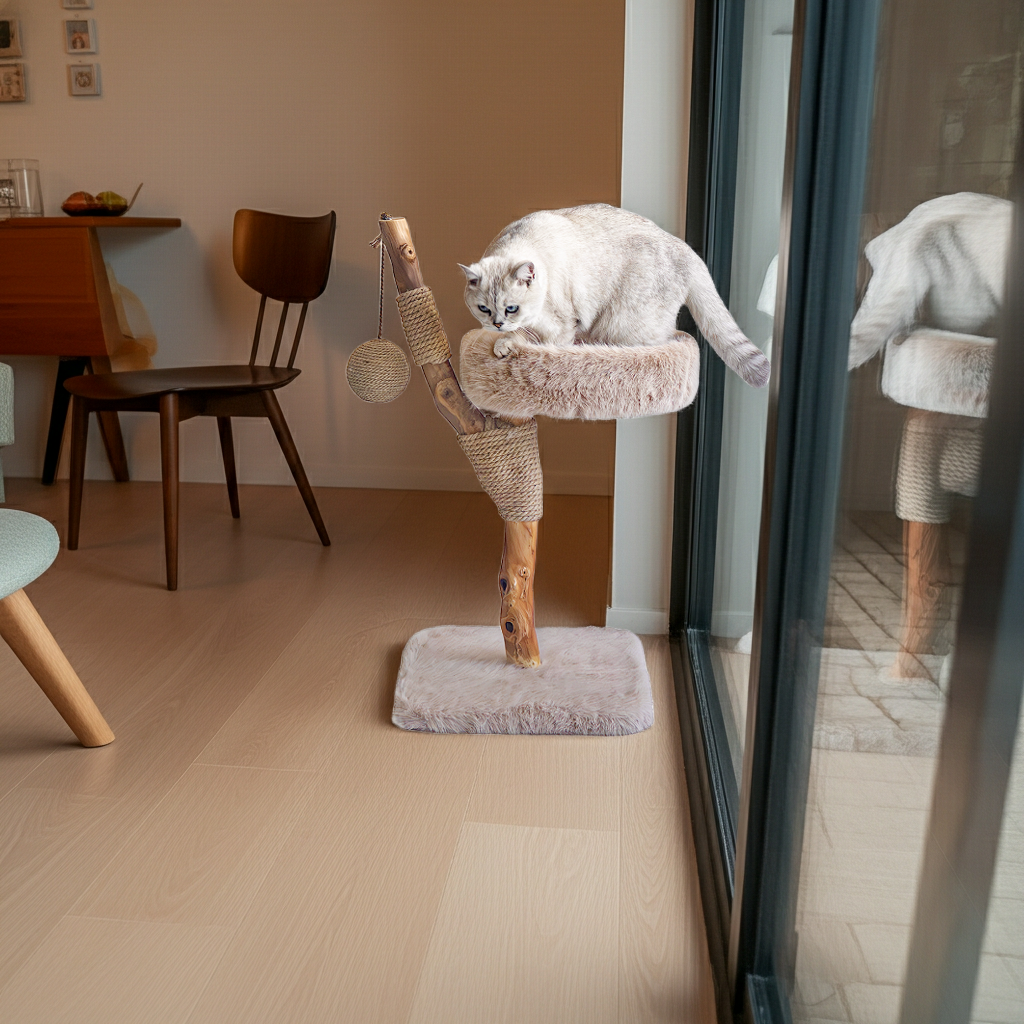 LUNA krabpaal – Stabiele klimpaal voor katten