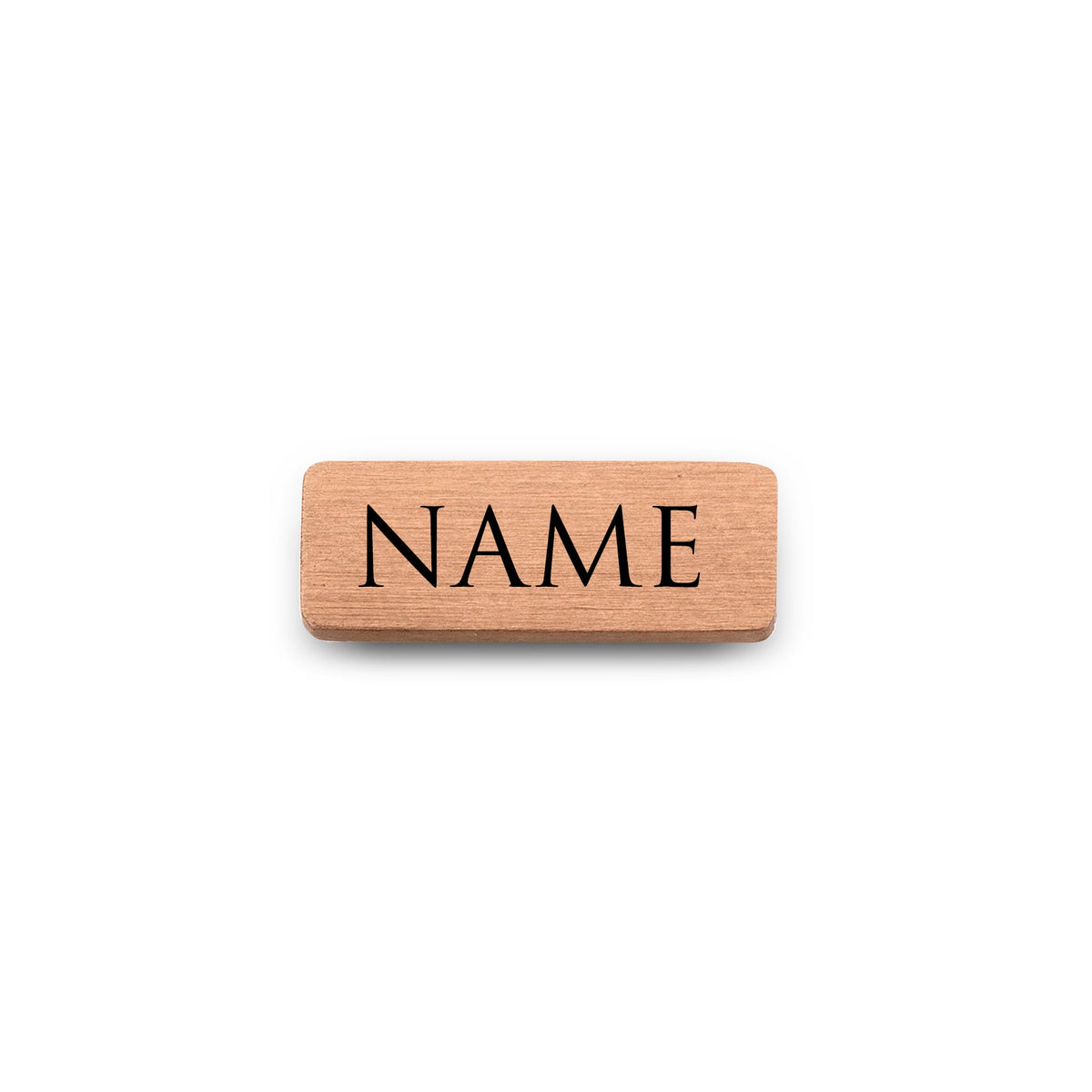 Mesh charm name rosé gold