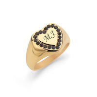 Noir heart gold