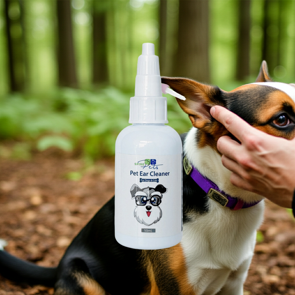 Oorreiniger tegen oormijt voor Hond en Kat - 50ml