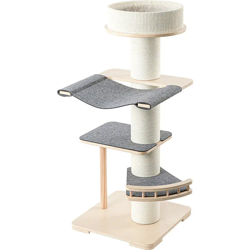 Honeypotcat Kattenboom - krabpaal met kattenmand - 2e KANS