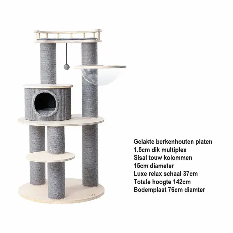LUXE Krabpaal - Kattenboom - Katten krabmeubel