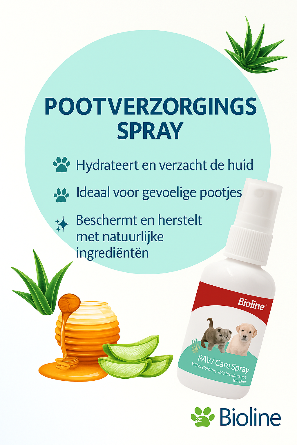 Pootverzorging - Voetzolen Spray 50ml voor hond en kat