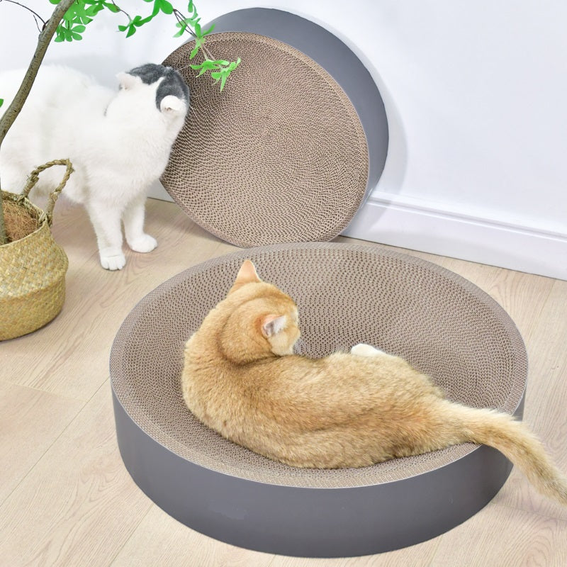 Duurzame kattenmand met krabplank voor katten